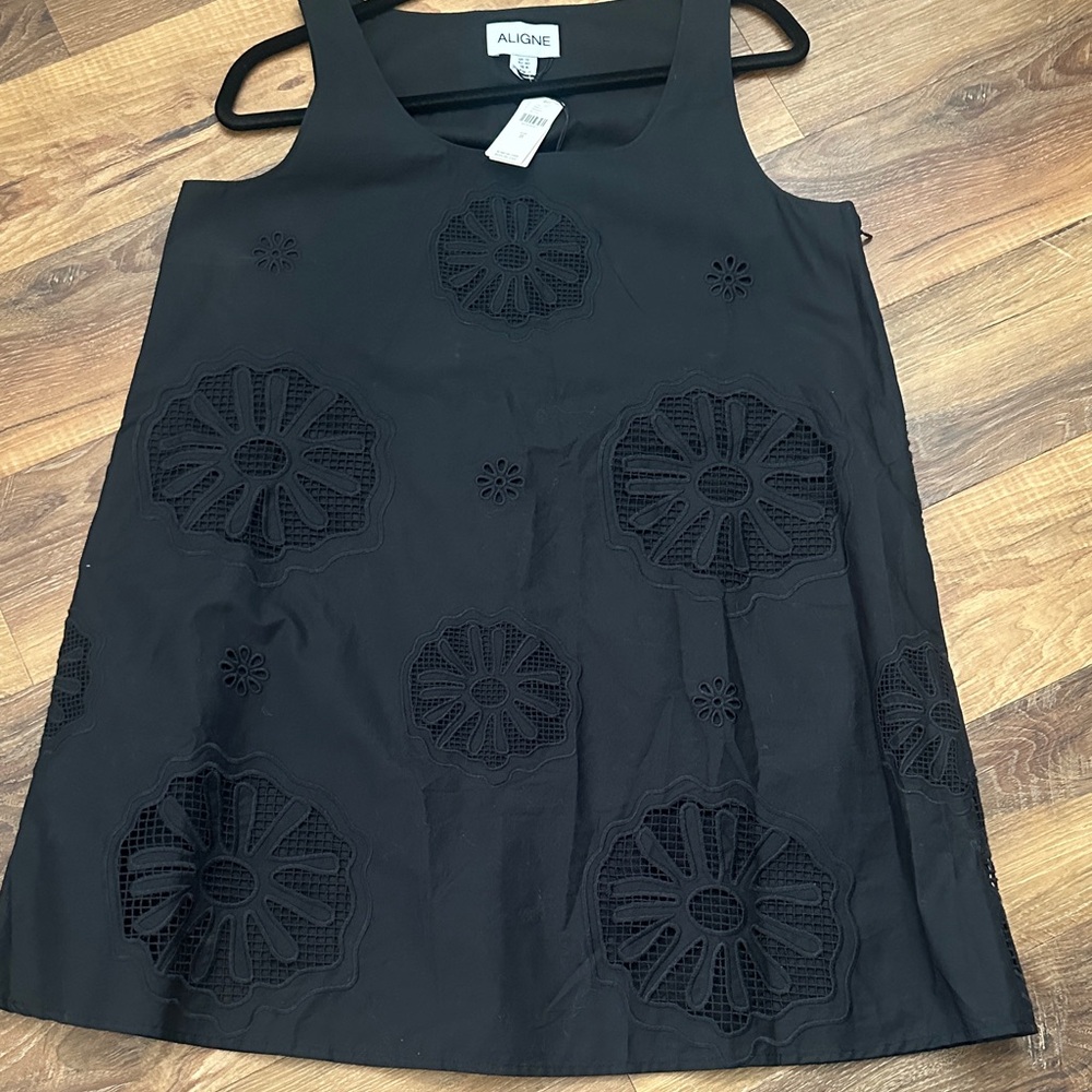 Aligne belle broderie mini dress NWT. Size 8